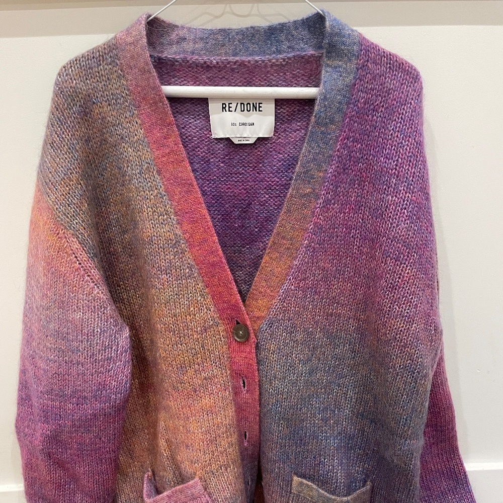 REDONE women’s 90s cardigan size medium